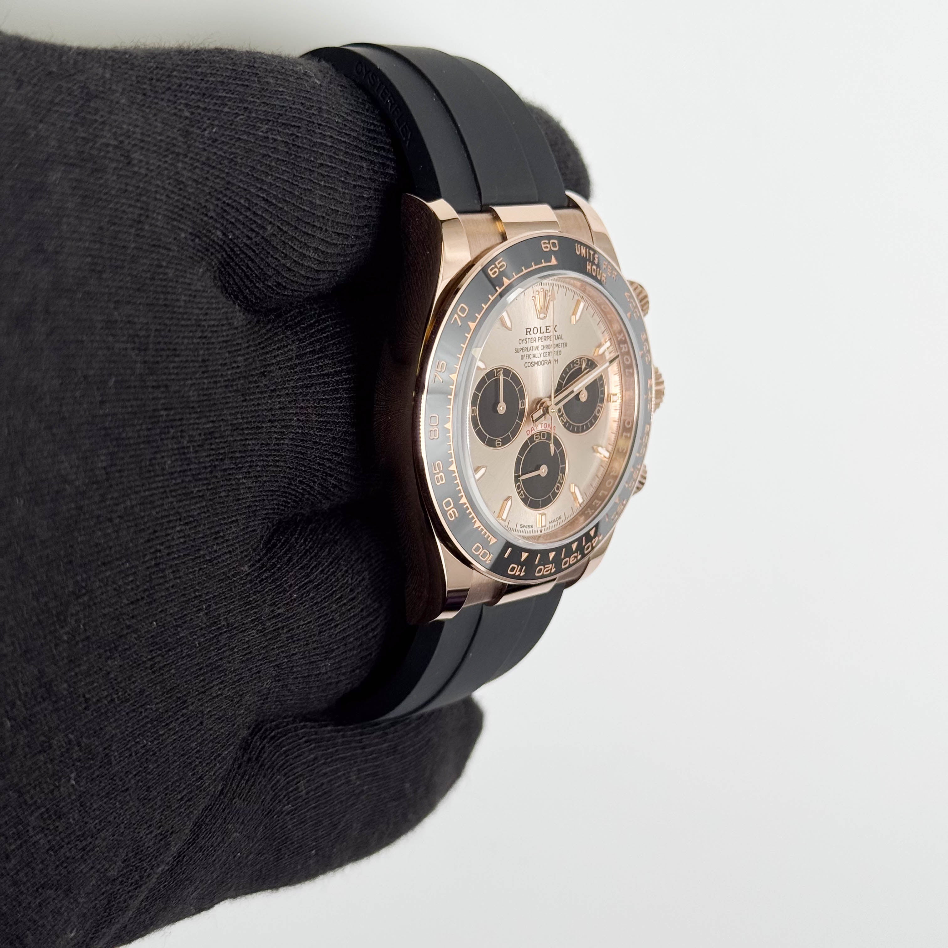 Rolex Daytona 40mm Pink Dial Watch Ref# 126515LN - Happy Jewelers Fine Jewelry Lifetime Warranty