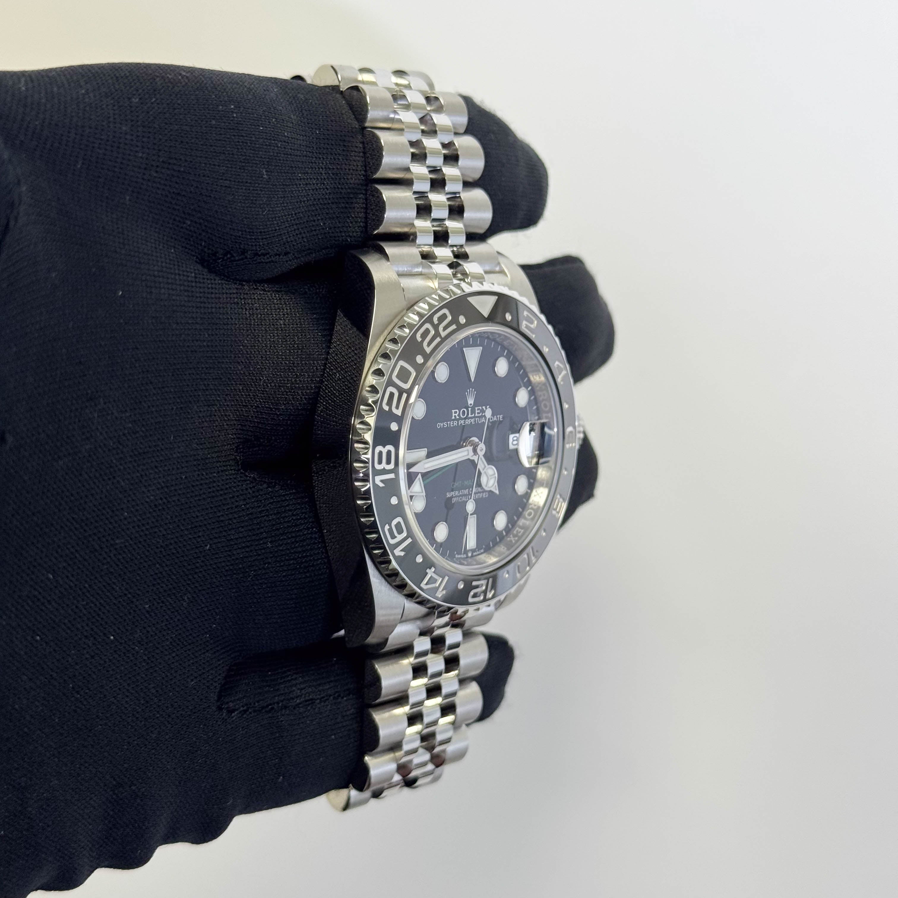 Rolex GMT-Master II 40mm Black Dial Watch Ref# 126710GRNR - Happy Jewelers Fine Jewelry Lifetime Warranty