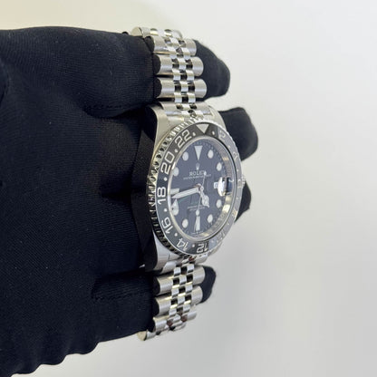 Rolex GMT-Master II 40mm Black Dial Watch Ref# 126710GRNR - Happy Jewelers Fine Jewelry Lifetime Warranty