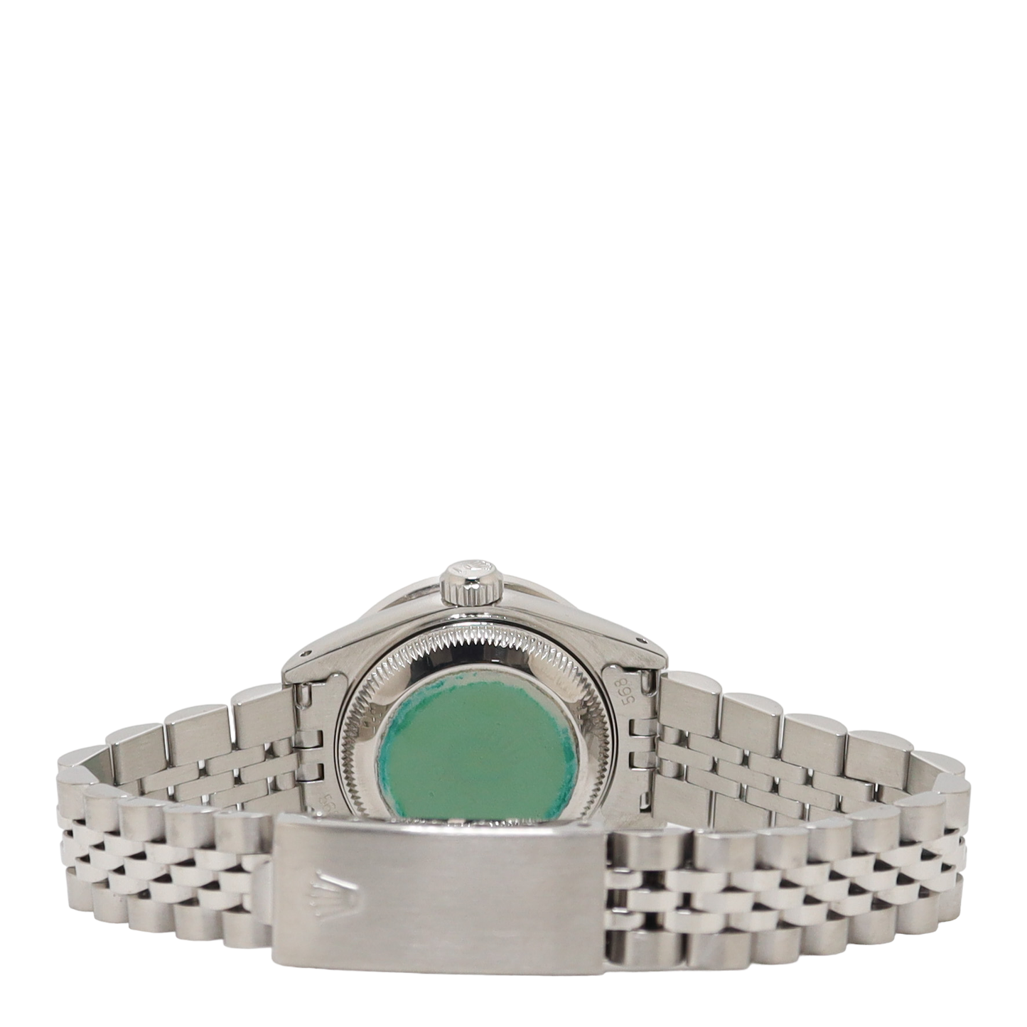 Rolex Datejust Stainless Steel 26mm Custom MOP Diamond Dial Watch  Reference #: 69174 - Happy Jewelers Fine Jewelry Lifetime Warranty