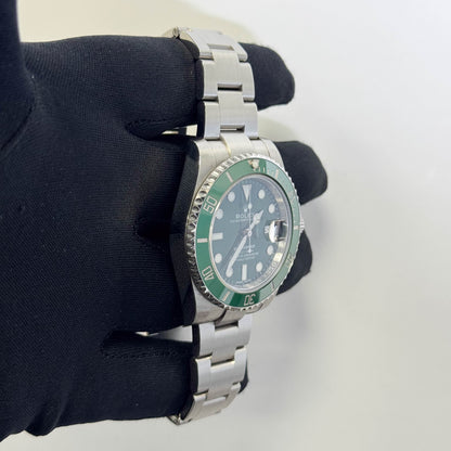 Rolex Submariner 40mm Green Dial Watch Ref# 116610LV - Happy Jewelers Fine Jewelry Lifetime Warranty