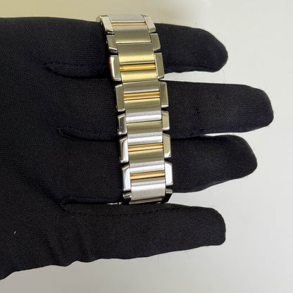 Cartier Tank Francaise 25mm Ivory Dial Ref#W51005Q4 - Happy Jewelers Fine Jewelry Lifetime Warranty