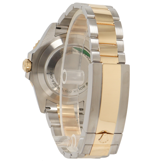 Rolex Sea Dweller Two Tone Yellow Gold & Steel 43mm Black Dot Dial Watch Reference#: 126603 - Happy Jewelers Fine Jewelry Lifetime Warranty