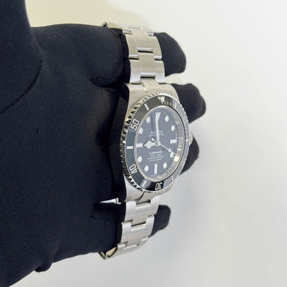 Rolex Submariner 41mm Black Dial Watch Ref# 124060 - Happy Jewelers Fine Jewelry Lifetime Warranty