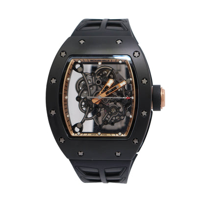 Richard Mille RM055 50mm Skeleton Dial Watch Ref# RM055 - Happy Jewelers Fine Jewelry Lifetime Warranty