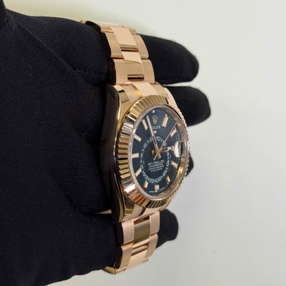 Rolex Sky-Dweller 42mm Blue Dial Watch Ref# 336935 - Happy Jewelers Fine Jewelry Lifetime Warranty
