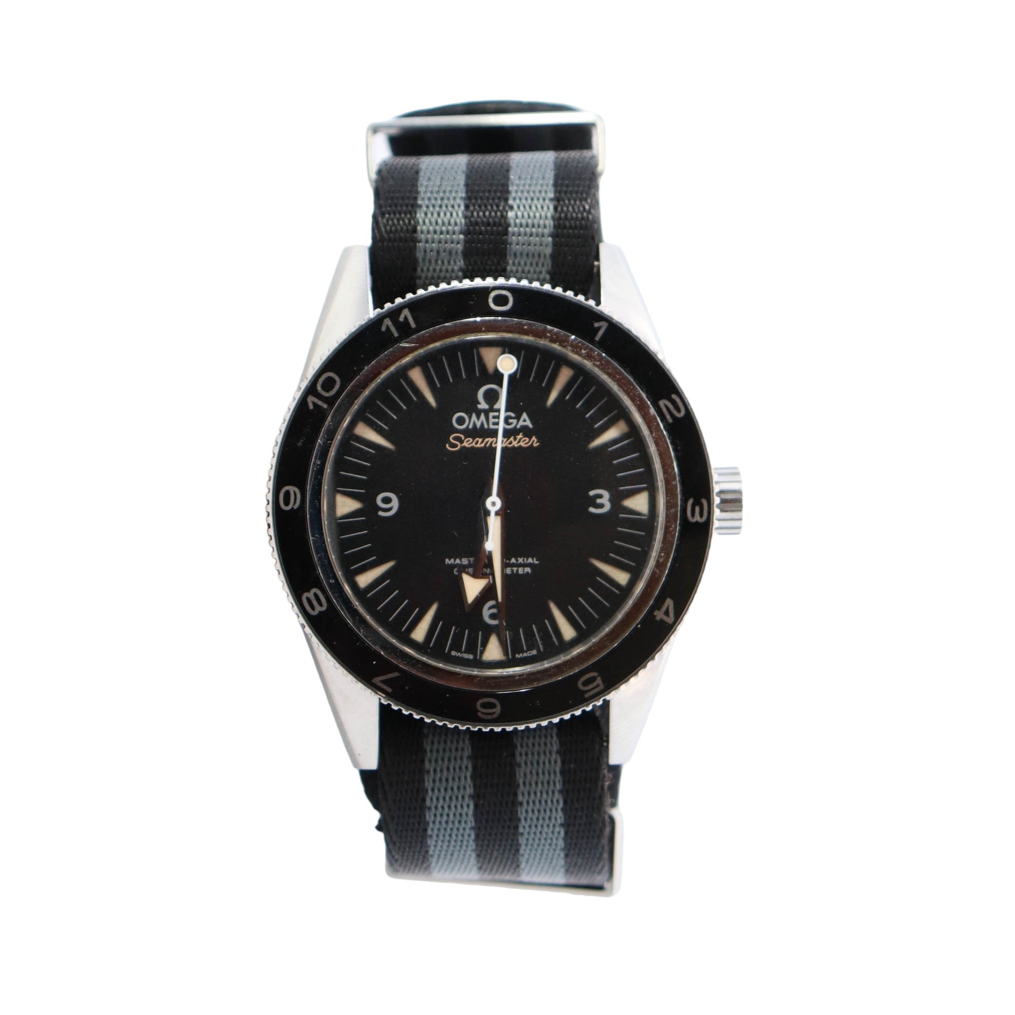 Omega Seamaster 41mm Black Dial Watch Ref# 233.32.41.21.01.001 - Happy Jewelers Fine Jewelry Lifetime Warranty