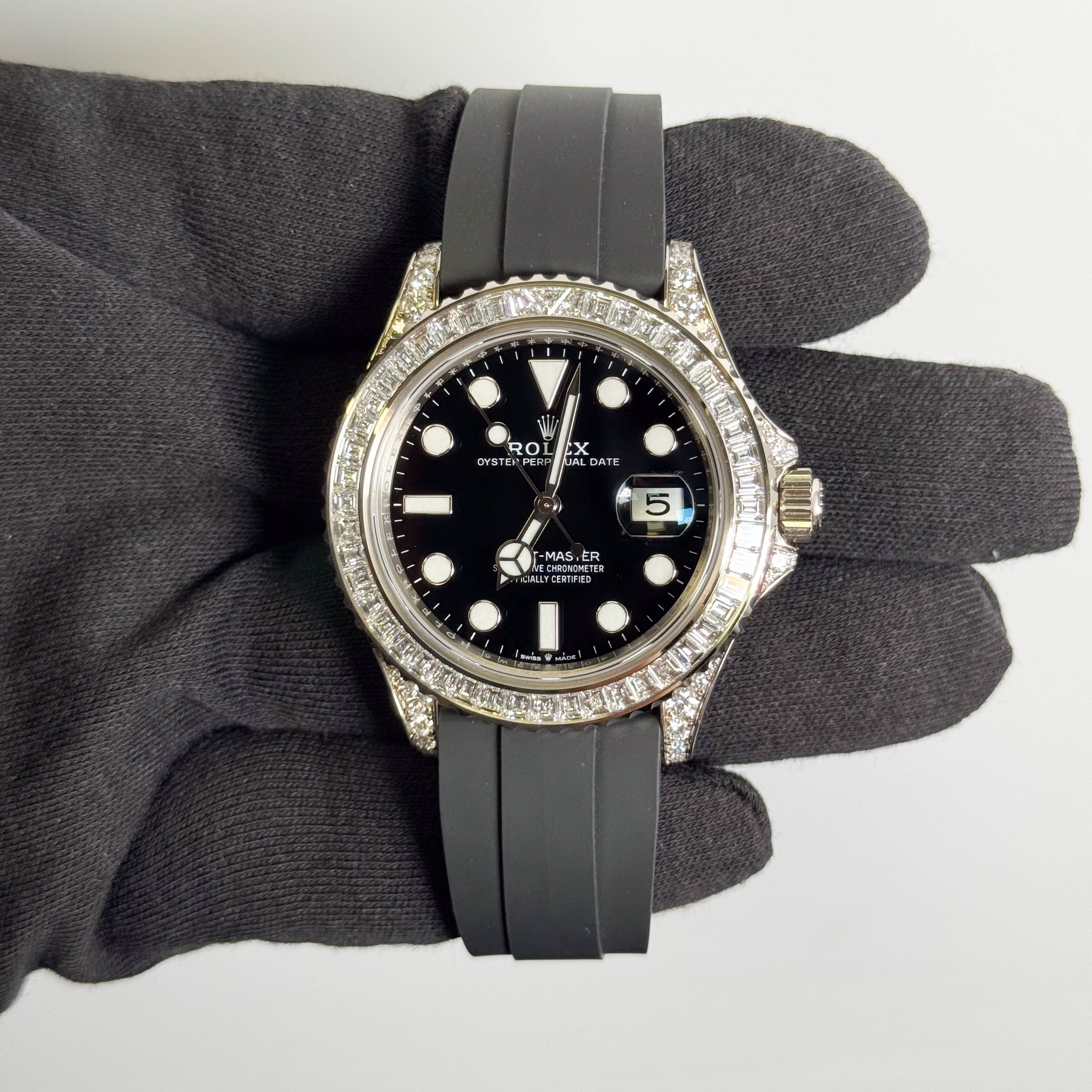 Rolex Yachtaster 42mm Black Dial Watch Ref# 226679TBR
