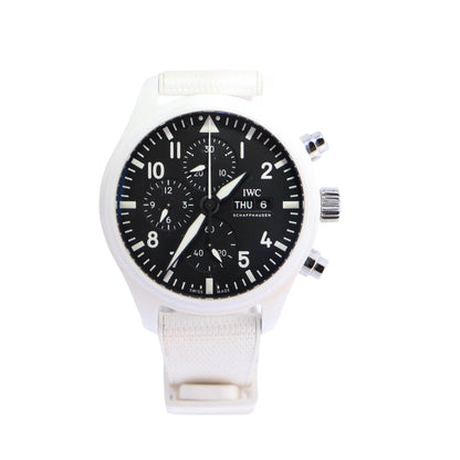 IWC Big Pilot 44.5mm Black Dial Watch Ref# IW389105 - Happy Jewelers Fine Jewelry Lifetime Warranty