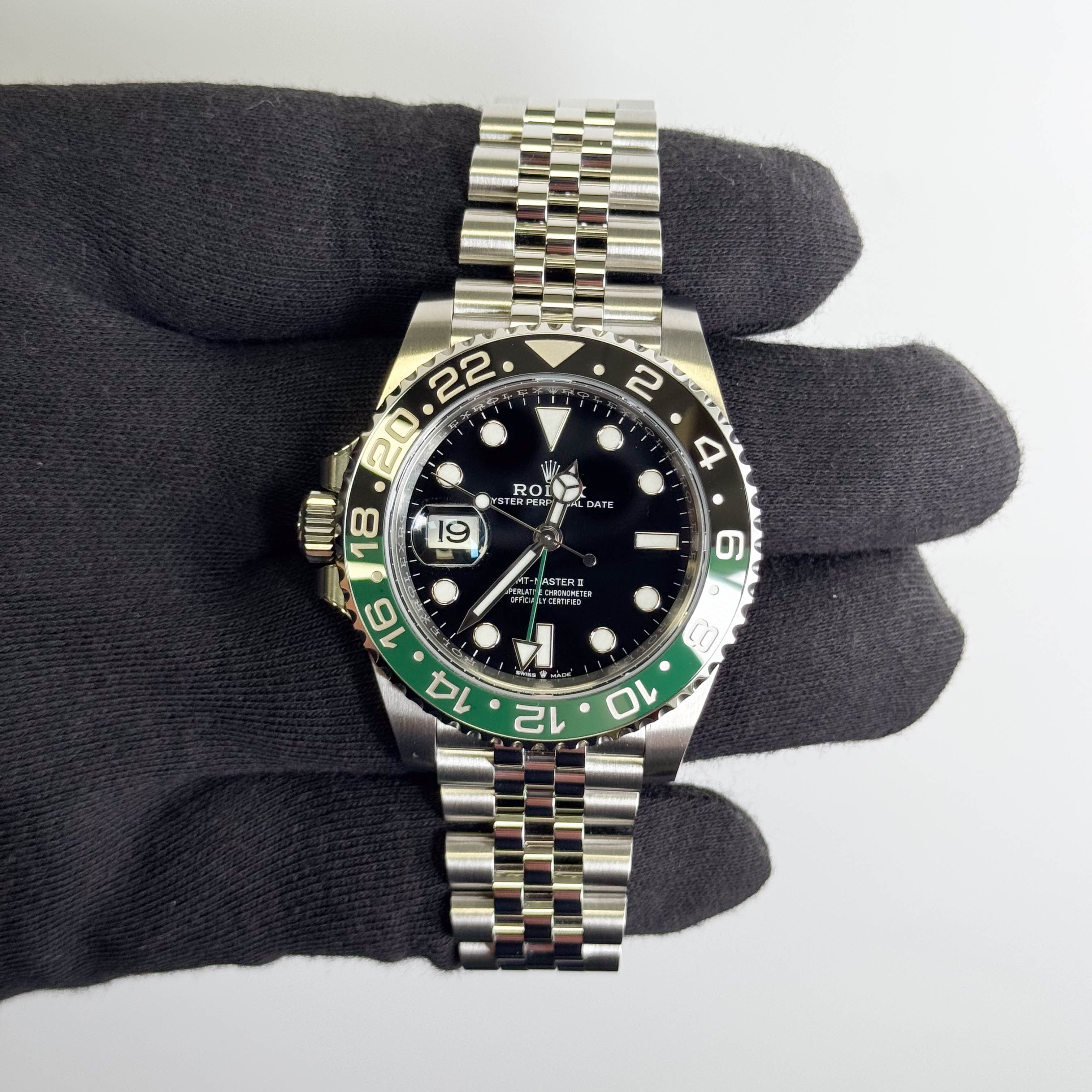 Rolex GMT-Master II 40mm Black Dial Watch Ref# 126720VTNR - Happy Jewelers Fine Jewelry Lifetime Warranty