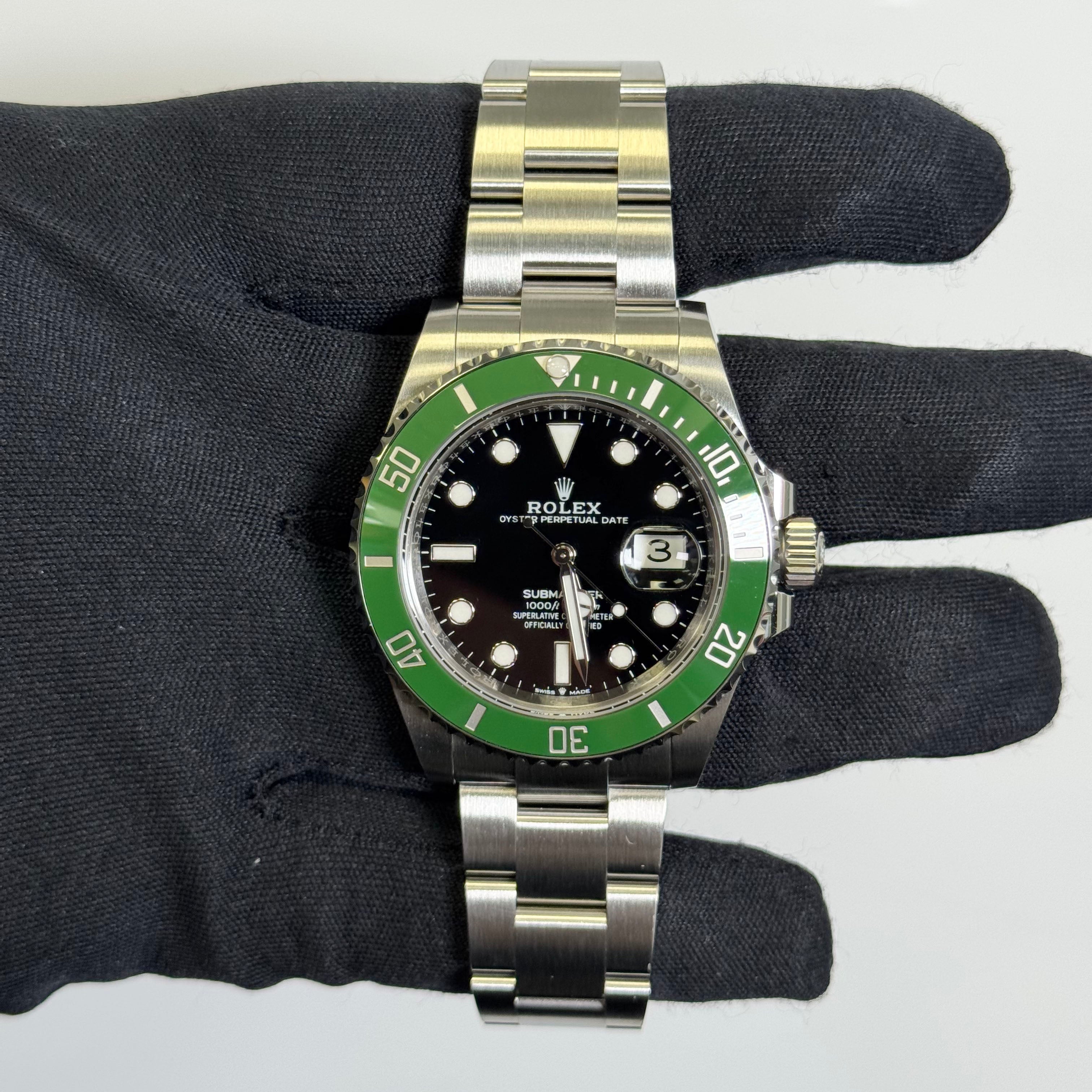 Rolex Submariner 41mm Black Dial Watch Ref# 126610LV - Happy Jewelers Fine Jewelry Lifetime Warranty