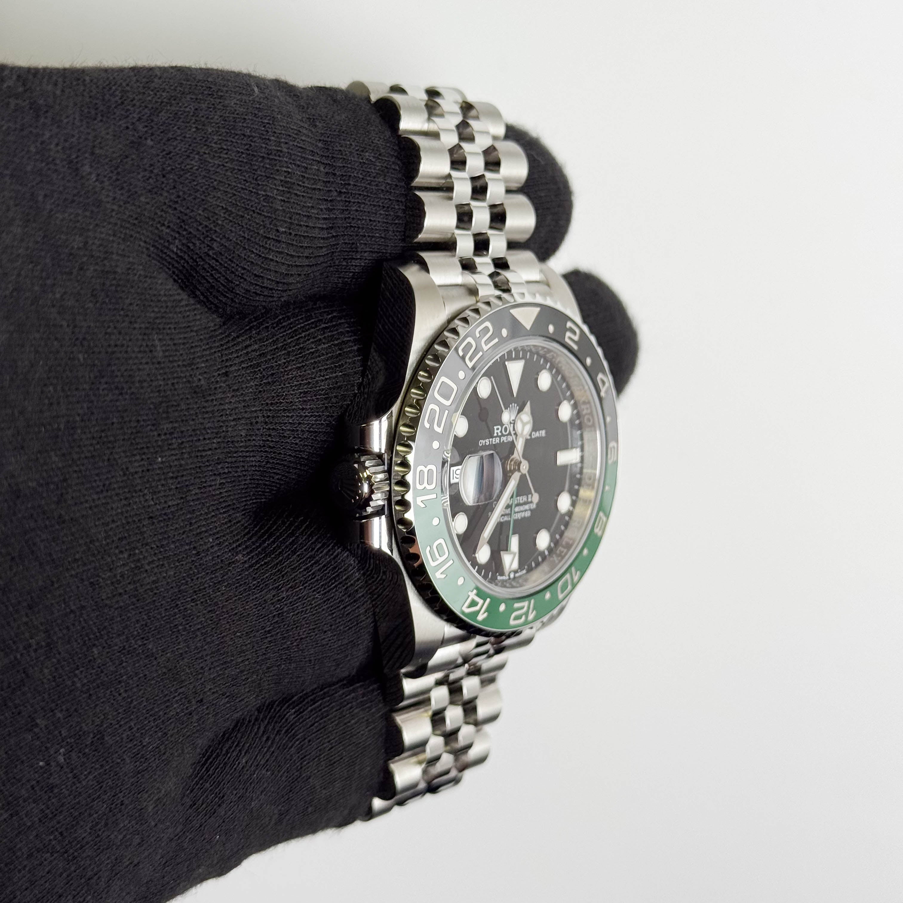 Rolex GMT-Master II 40mm Black Dial Watch Ref# 126720VTNR - Happy Jewelers Fine Jewelry Lifetime Warranty