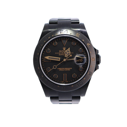 Rolex Explorer II "Titan Black" 42mm Black Dial Watch Ref# 216570 - Happy Jewelers Fine Jewelry Lifetime Warranty