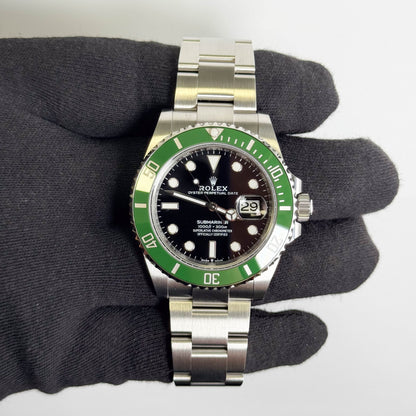 Rolex Submariner 41mm Black Dial Watch Ref# 126610LV - Happy Jewelers Fine Jewelry Lifetime Warranty