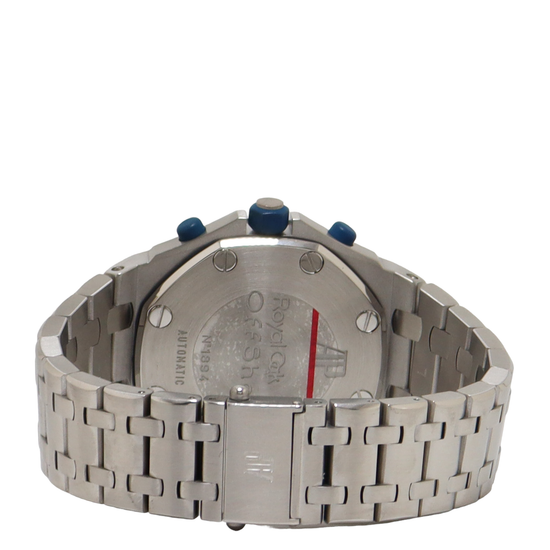 Audemars Piguet Royal Oak 42mm Blue Chronograph Dial Watch Reference# 25721ST.OO.1000ST.01 - Happy Jewelers Fine Jewelry Lifetime Warranty