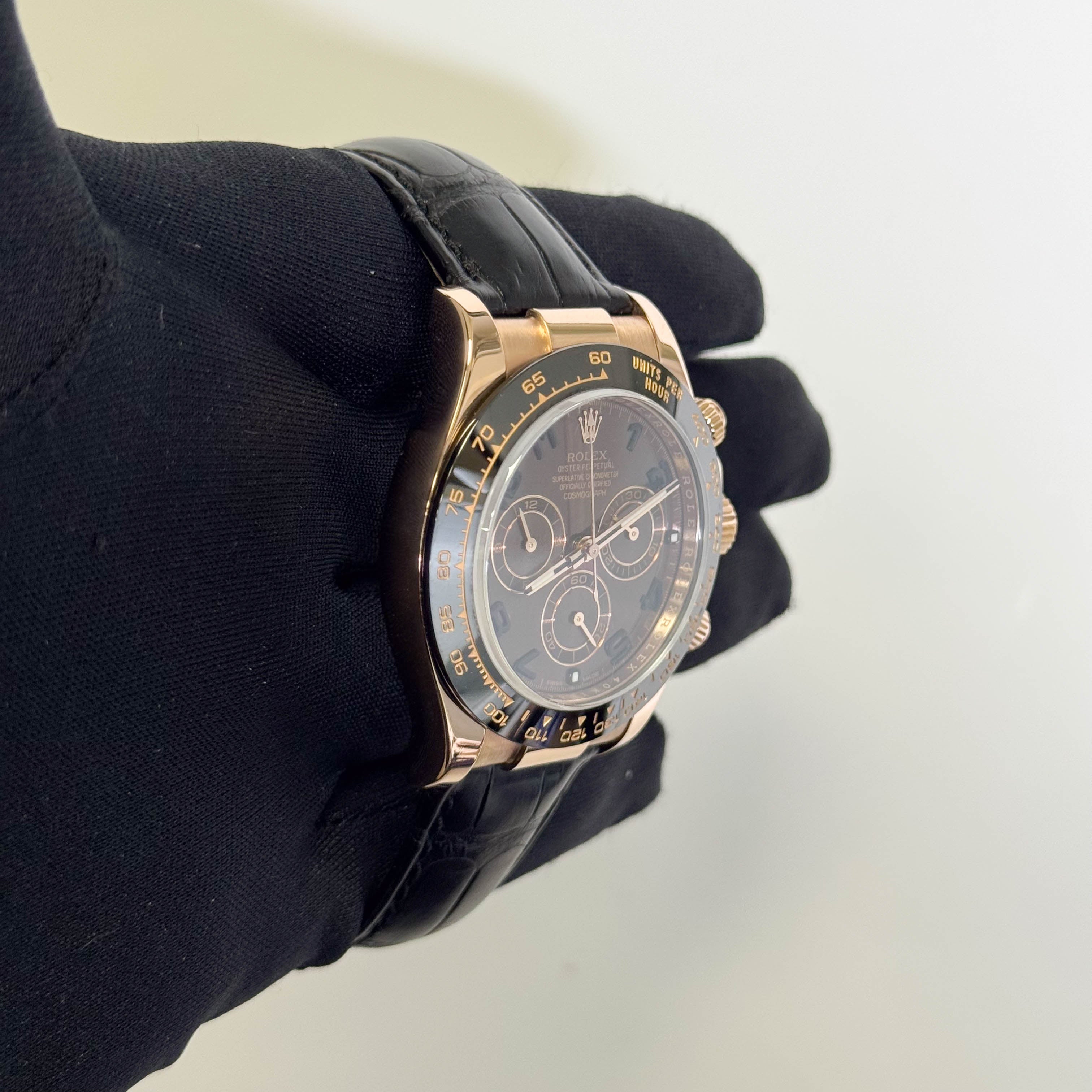 Rolex Daytona 40mm Chocolate Dial Watch Ref# 116515 - Happy Jewelers Fine Jewelry Lifetime Warranty