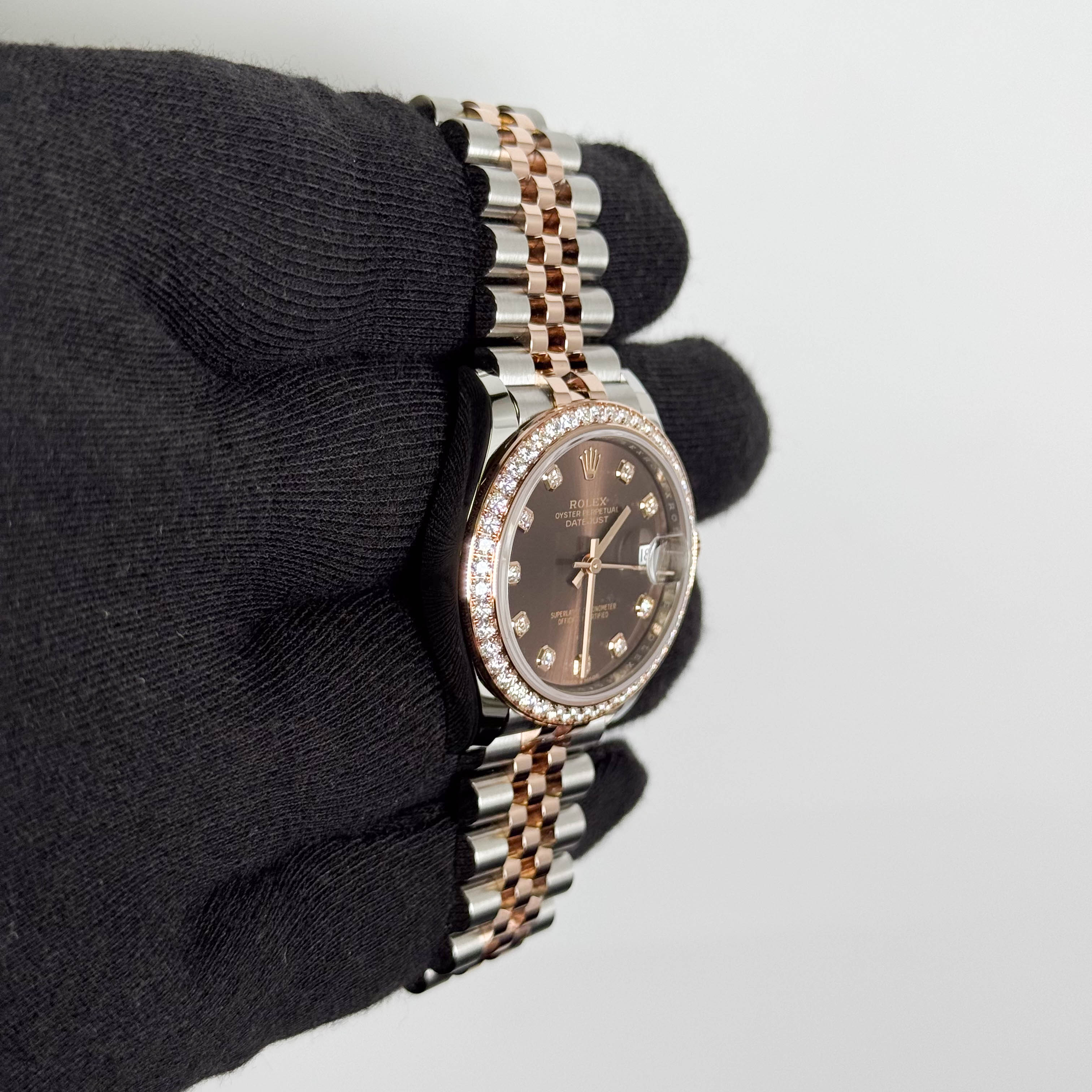 Rolex Datejust 31mm Brown Dial Watch Ref# 278381RBR - Happy Jewelers Fine Jewelry Lifetime Warranty