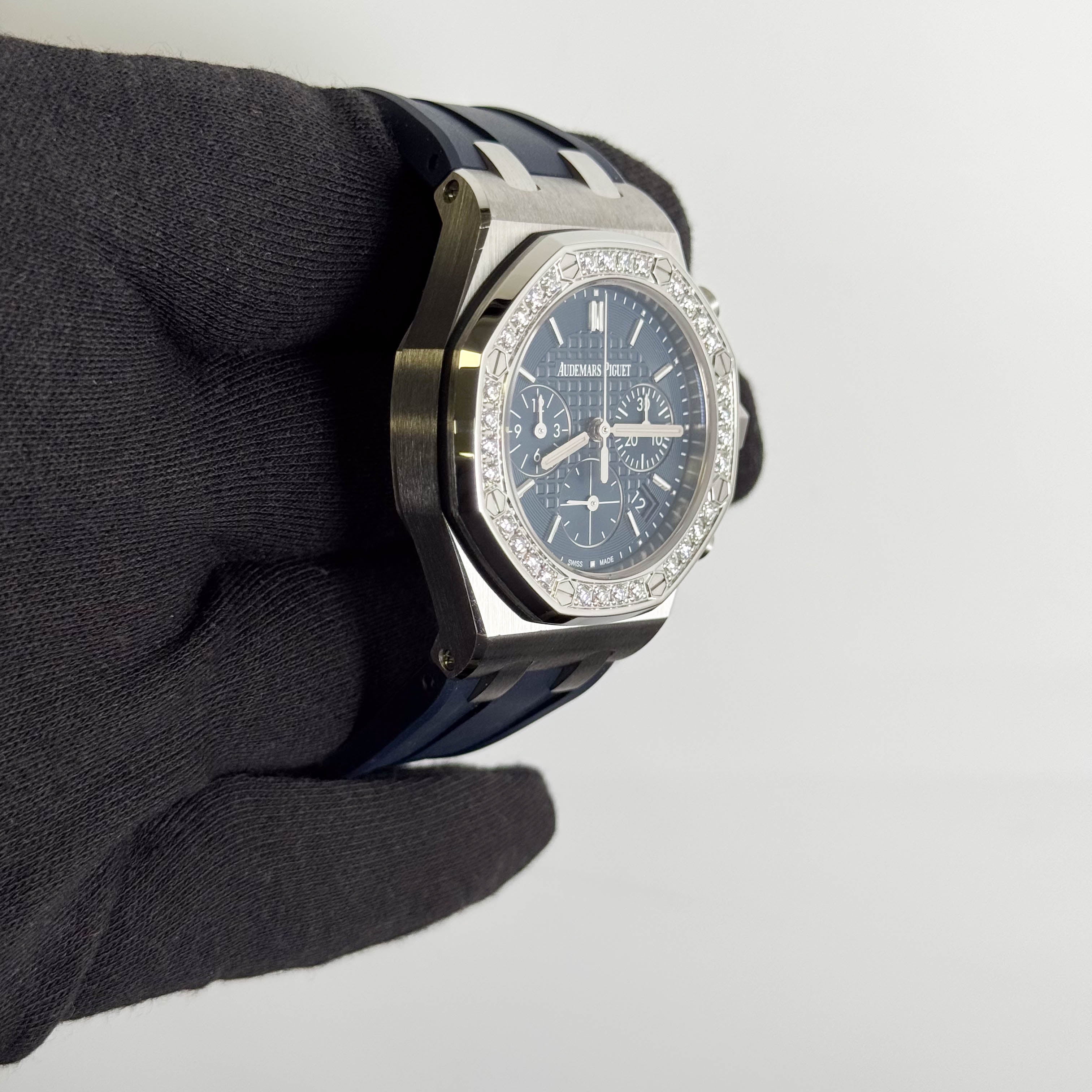 Audemars Piguet Royal Oak Offshore 37mm Blue Dial Watch Ref# 26231ST.ZZ.D027CA.01