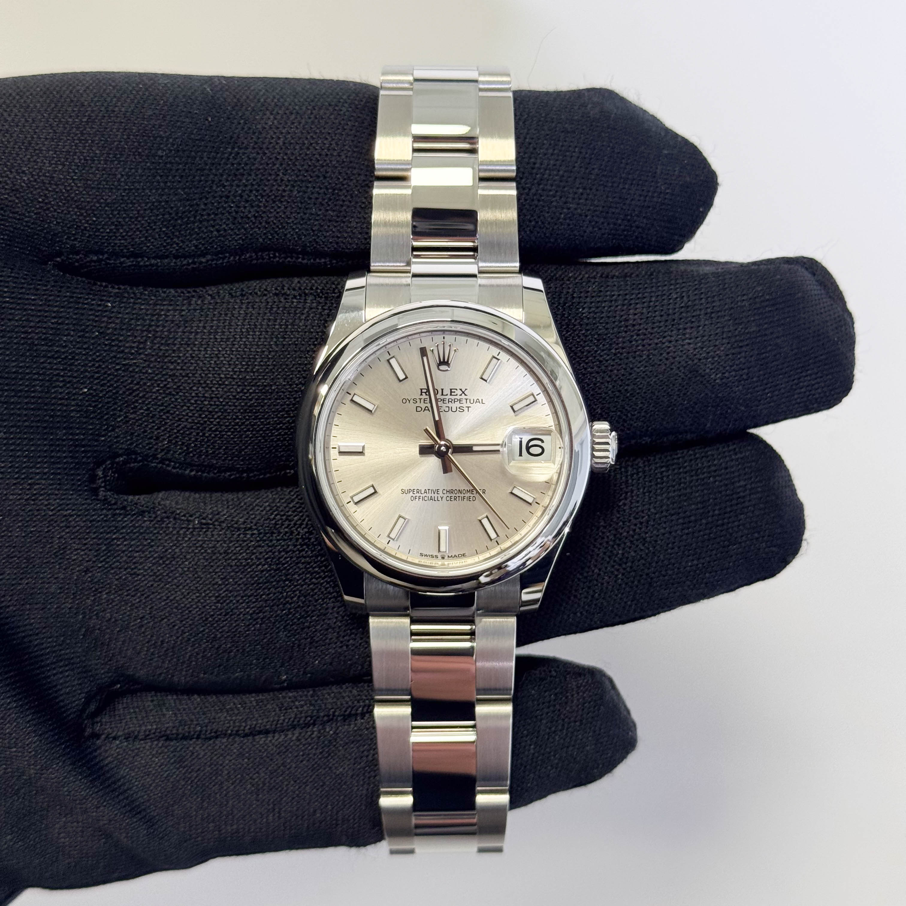 Rolex Datejust 31mm Silver Dial Watch Ref# 278240 - Happy Jewelers Fine Jewelry Lifetime Warranty