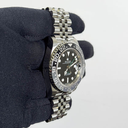Rolex GMT-Master II 40mm Black Dial Watch Ref# 126710GRNR - Happy Jewelers Fine Jewelry Lifetime Warranty