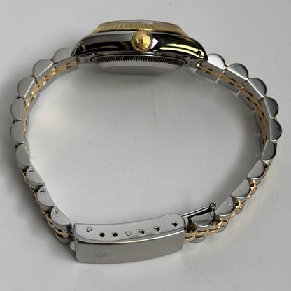 Rolex Datejust 26mm Champagne Dial Watch Ref# 69173