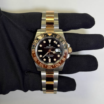 Rolex GMT-Master II 40mm Black Dial Watch Ref# 126711CHNR