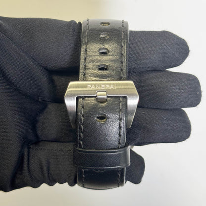 Panerai Luminor GMT 44mm Black Stick and Arabic Dial Watch Ref# PAM00320 - Happy Jewelers Fine Jewelry Lifetime Warranty