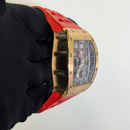 Richard Mille RM011 42mm Openwork Dial Watch Ref# RM011 - Happy Jewelers Fine Jewelry Lifetime Warranty