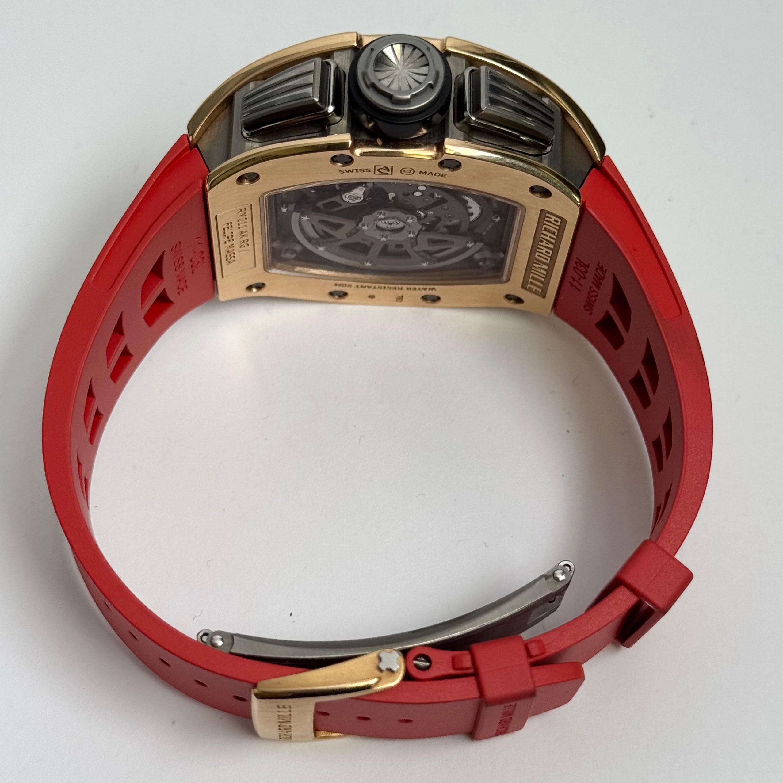Richard Mille RM011 42mm Openwork Dial Watch Ref# RM011 - Happy Jewelers Fine Jewelry Lifetime Warranty