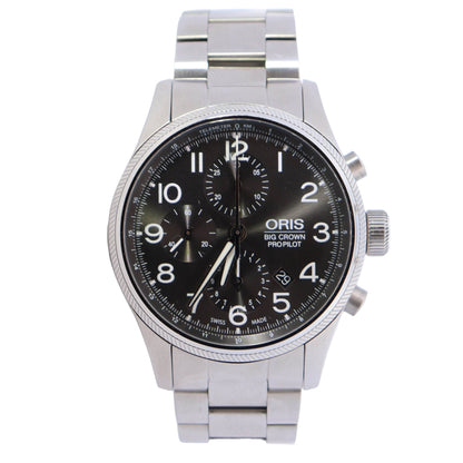 Oris Big Crown 43mm Grey Dial Watch Ref# 01 774 7699 4063 - Happy Jewelers Fine Jewelry Lifetime Warranty