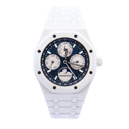 Audemars Piguet Royal Oak 41mm Blue Dial Watch Ref# 26579CB.OO.1225CB.01 - Happy Jewelers Fine Jewelry Lifetime Warranty