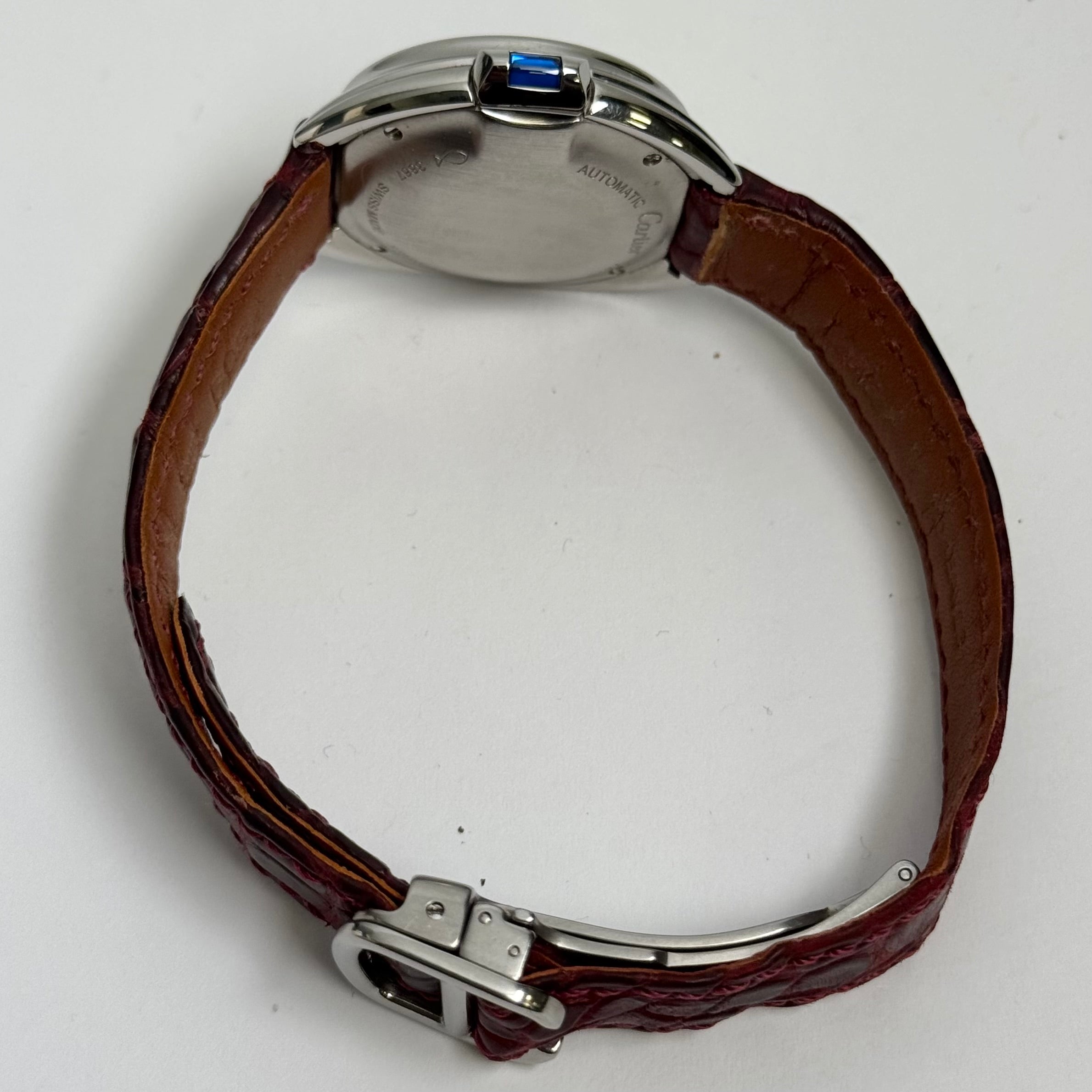 Cartier Cle De 31mm Silver Dial Watch Ref# WSCL0016 - Happy Jewelers Fine Jewelry Lifetime Warranty