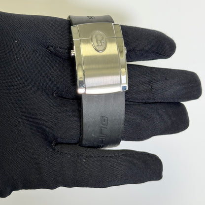Parmigiani Fleurier Pershing 42mm Red Dial Watch Ref# PFC528-0010900-B00102 - Happy Jewelers Fine Jewelry Lifetime Warranty