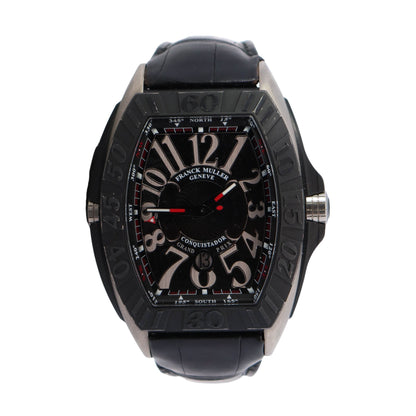 Franck Muller Grand Prix 48mm Black Dial Watch Ref# 9900 S C DT GP GTTB - Happy Jewelers Fine Jewelry Lifetime Warranty
