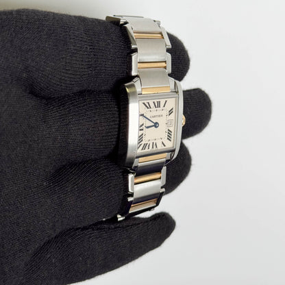 Cartier Tank 25mm White Dial Watch Ref# W51012Q4 - Happy Jewelers Fine Jewelry Lifetime Warranty