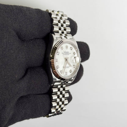 Rolex Datejust 36mm MOP Dial Watch Ref# 126234