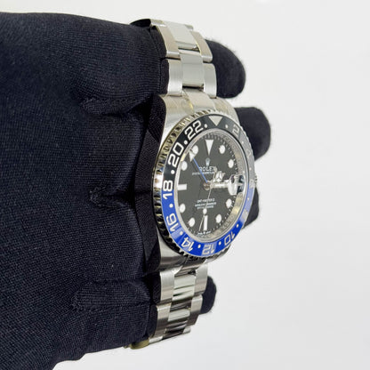 Rolex GMT Master II 40mm Black Dial Watch Ref# 126710BLNR - Happy Jewelers Fine Jewelry Lifetime Warranty