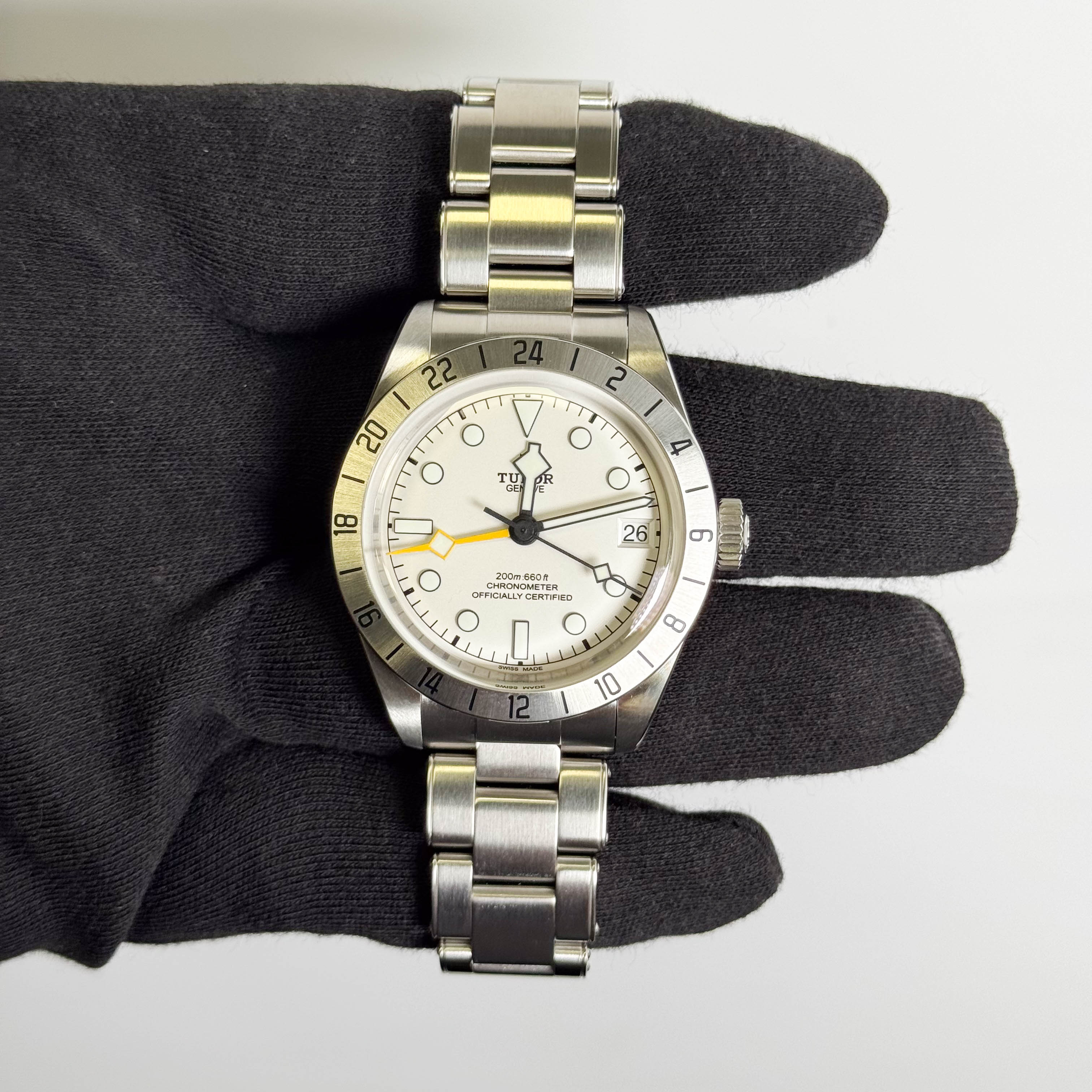 Tudor Black Bay Pro 39mm White Dial Watch Ref# 79470