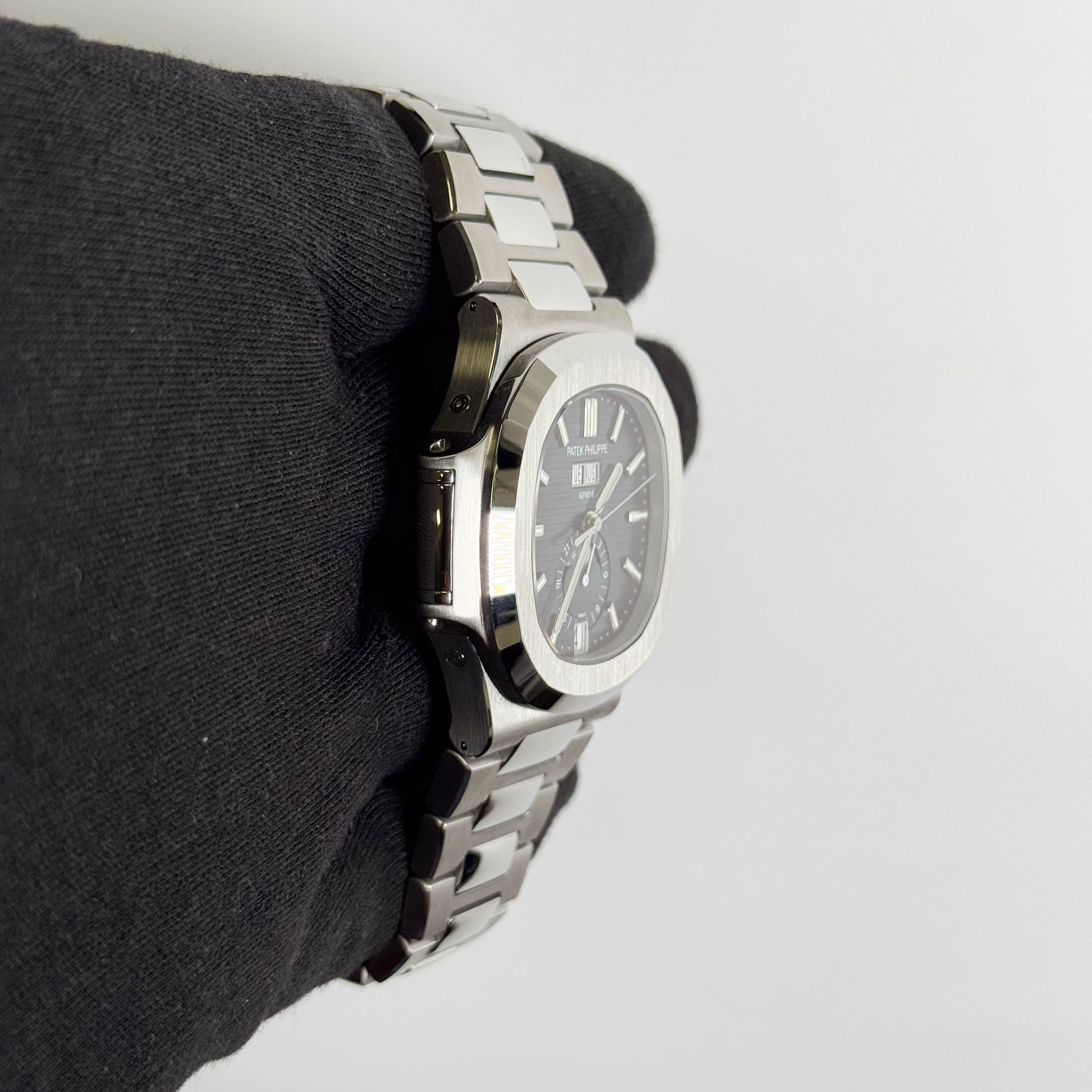 Patek Philippe Nautilus 40mm Blue Dial Watch Ref # 5726/1A-014