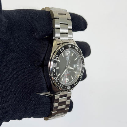 Tag Heuer Formula 1 Stainless Steel 43mm Grey Dial Watch Ref# WAZ2011.BA0842 - Happy Jewelers Fine Jewelry Lifetime Warranty