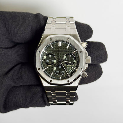 Audemars Piguet Royal Oak 41mm Green Dial Watch Ref# 26240ST.OO.1320ST.08