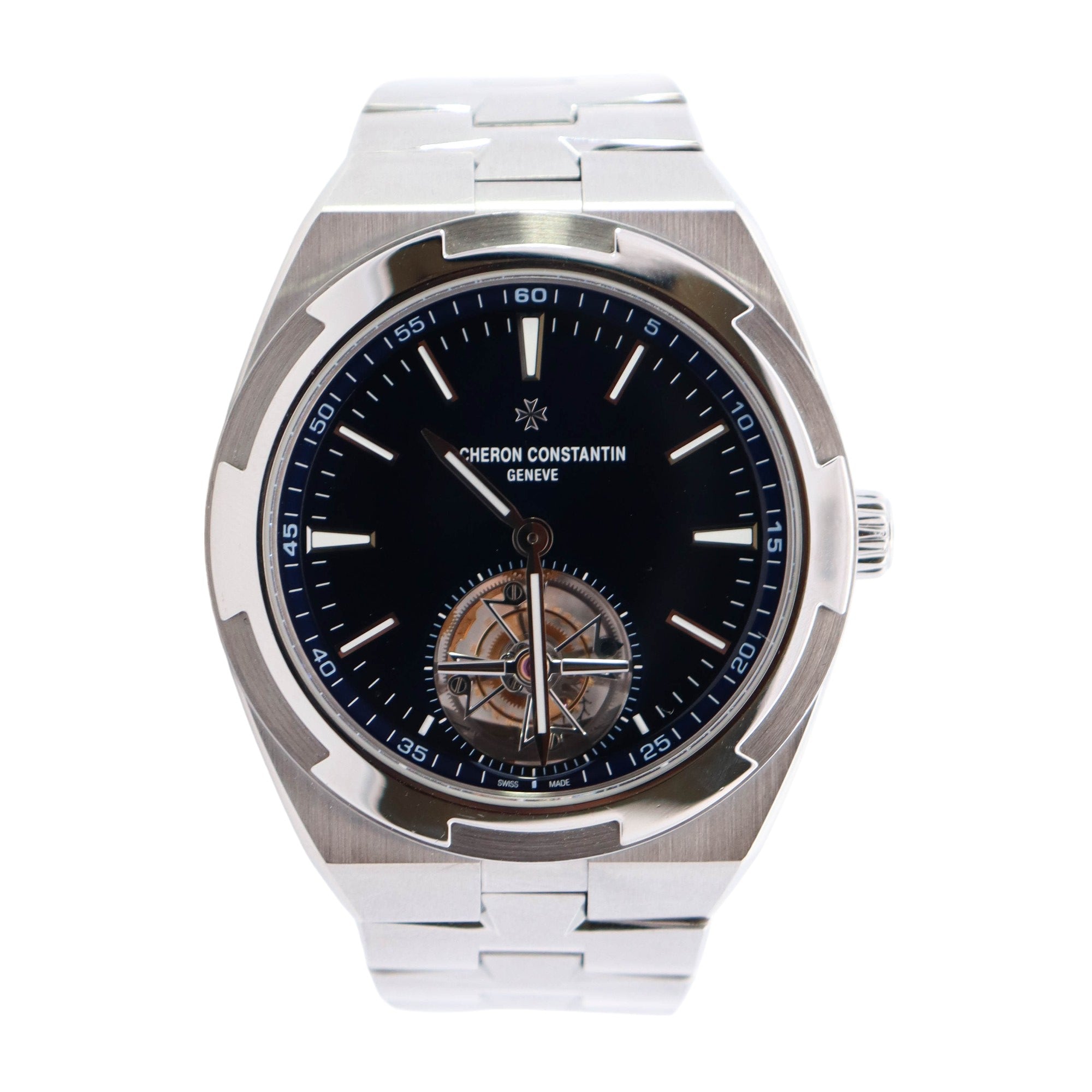 Vacheron Constantin 42.5mm Blue Dial Watch Ref# 6000V/110A-B544 - Happy Jewelers Fine Jewelry Lifetime Warranty