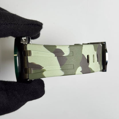 Audemars Piguet Royal Oak Offshore 44mm Green Chronograph Dial Watch Ref# 26400SO.OO.A055CA.01 - Happy Jewelers Fine Jewelry Lifetime Warranty