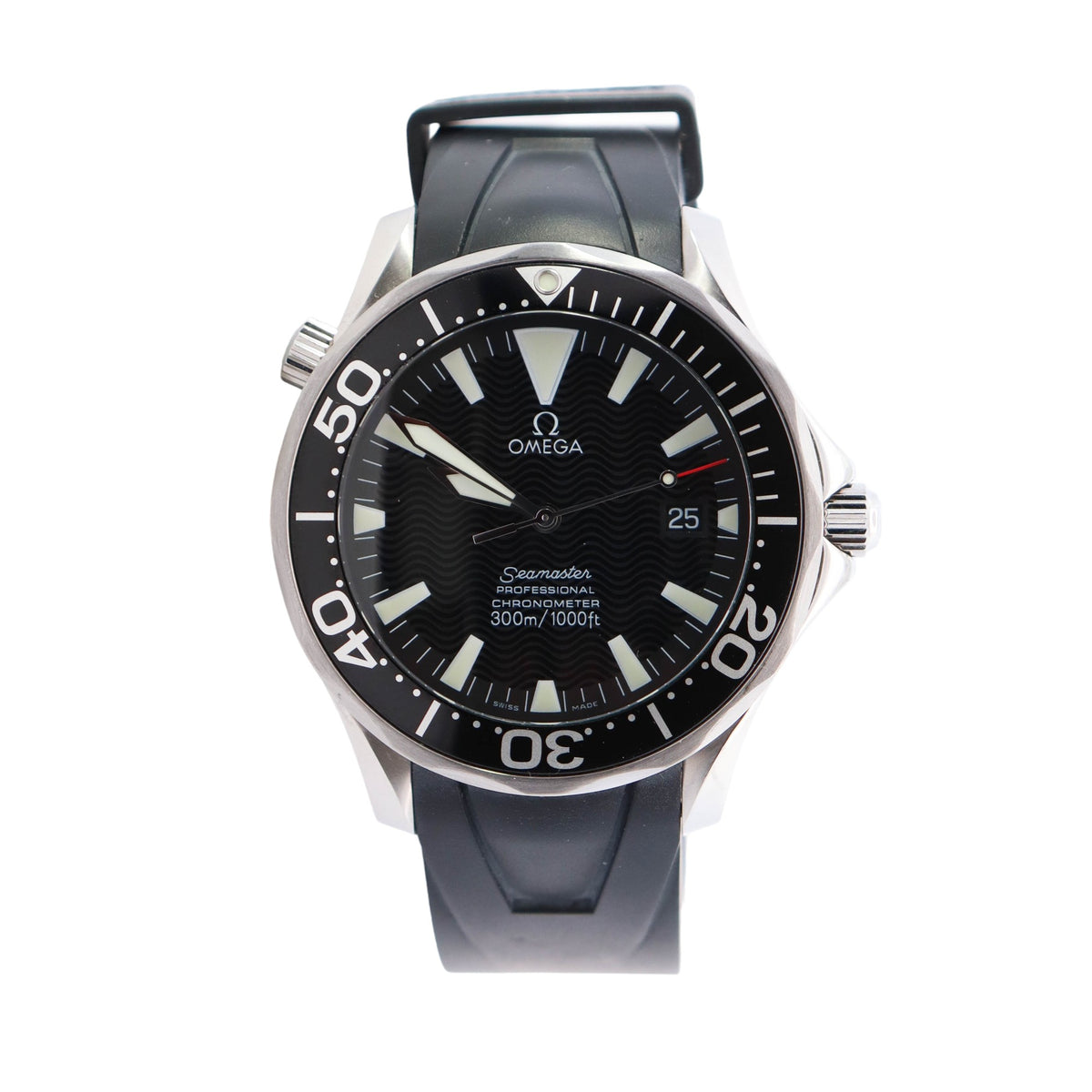 OMEGA Seamaster300 2254.50 Date black Dial Automatic Men\'s Watch_948640 Omega Seamaster 2254.50.00 Chronometer Mens Watch Box – Phigora main image 4