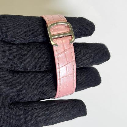 Cartier Tank 31mm Pink Dial Watch Ref# W5200000 - Happy Jewelers Fine Jewelry Lifetime Warranty