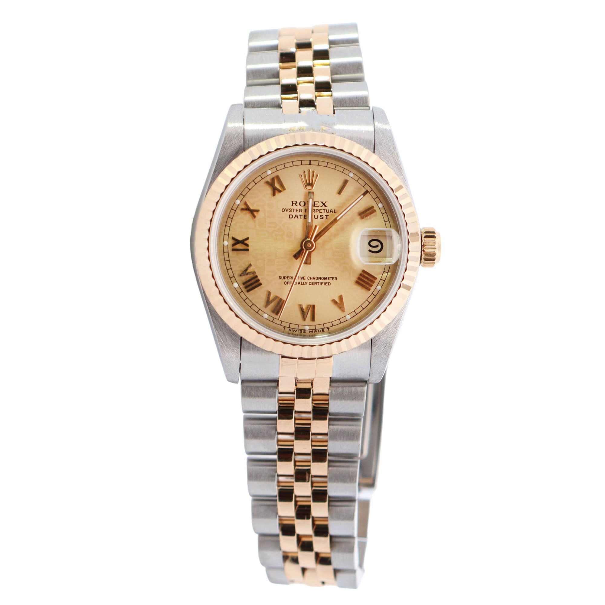 Rolex Datejust 31mm Jubilee Dial Watch Ref# 68273 - Happy Jewelers Fine Jewelry Lifetime Warranty