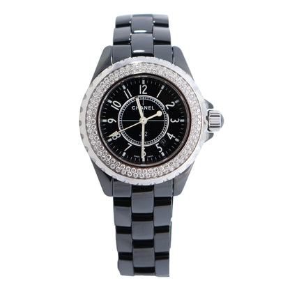 Chanel J12 38mm Black Dial Watch Ref# H0950 - Happy Jewelers Fine Jewelry Lifetime Warranty