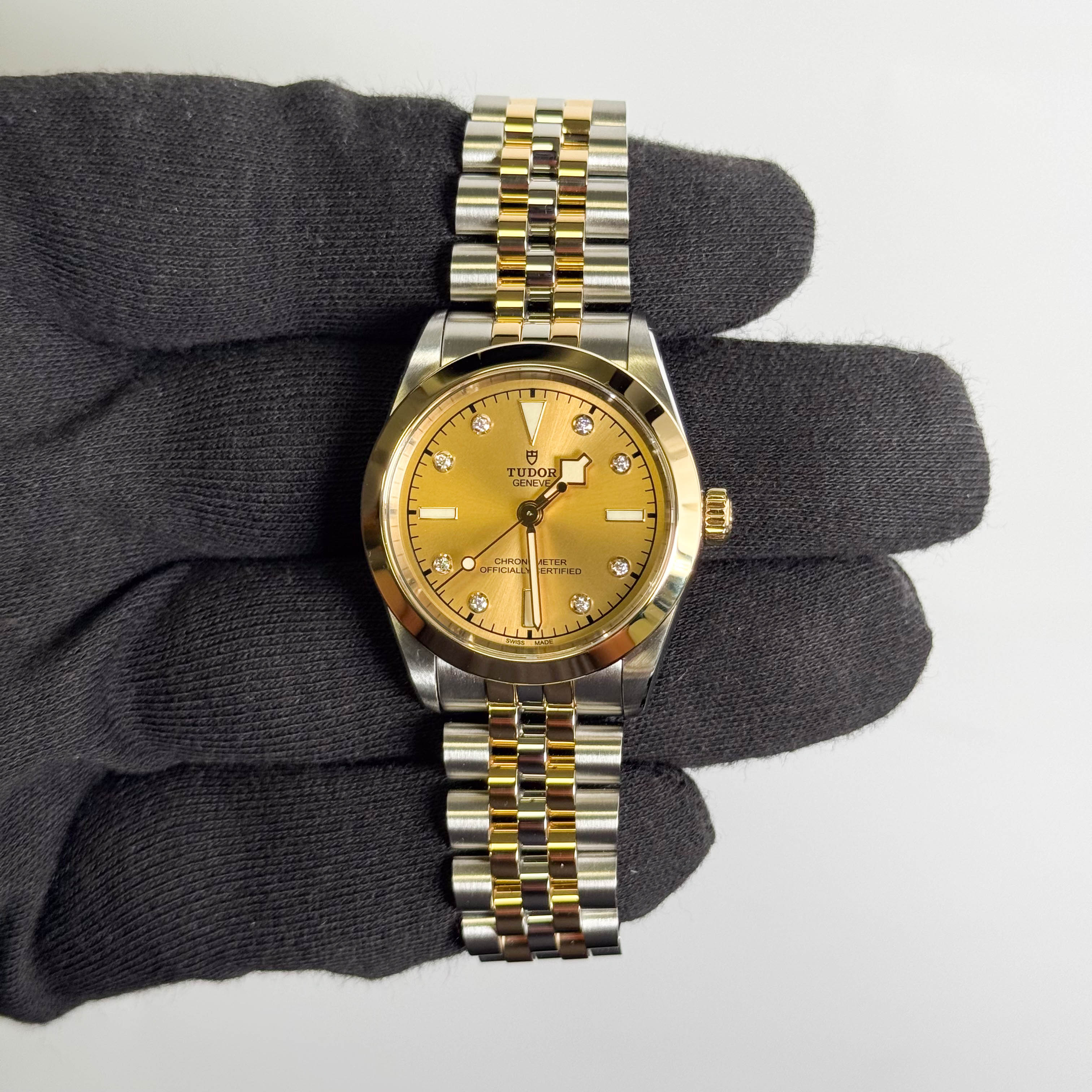 Tudor Black Bay 31mm Champagne Dial Watch Ref# 79603