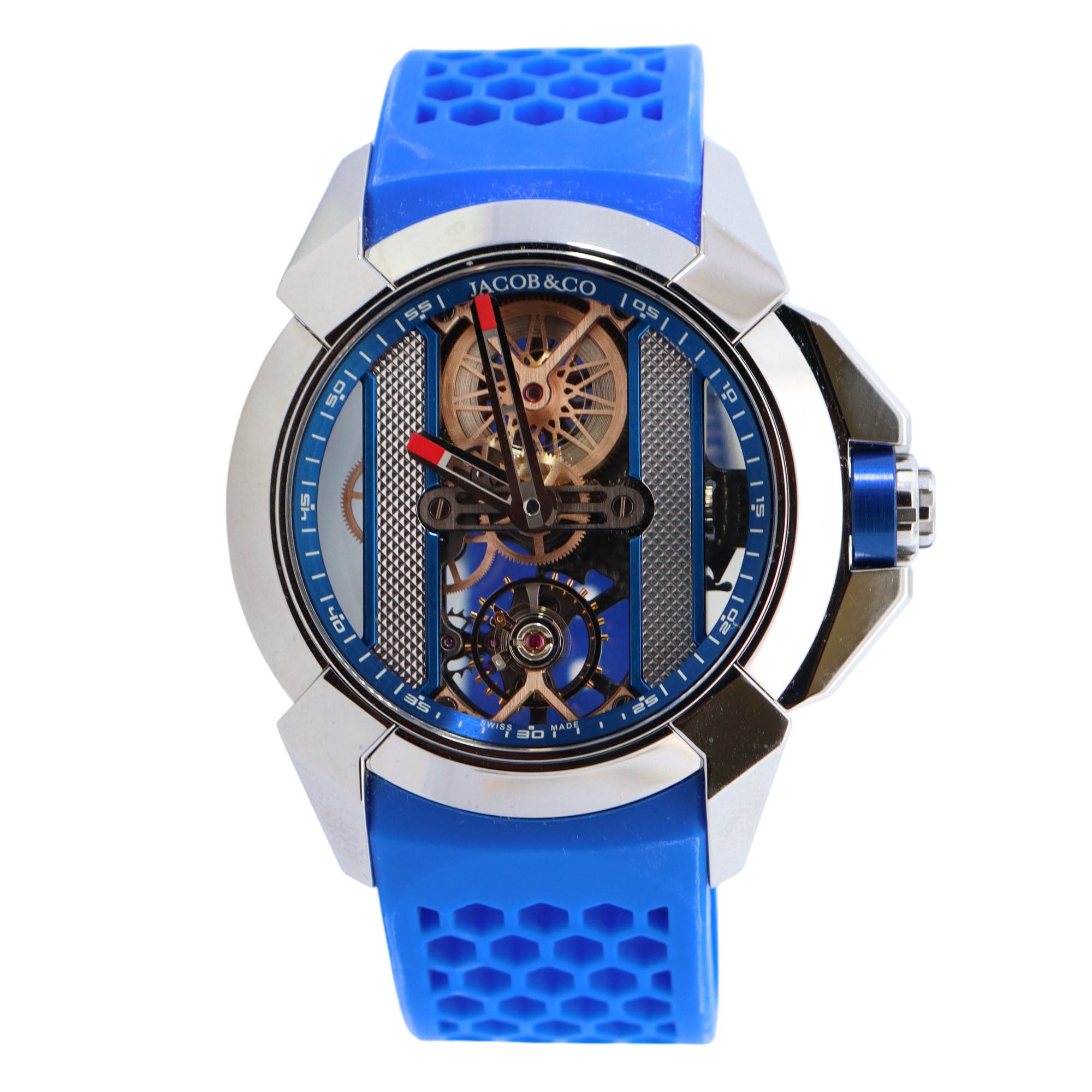 Jacob & Co. Epic X 48.5mm Skeleton Dial Watch Ref# EX120.10.AC.AB