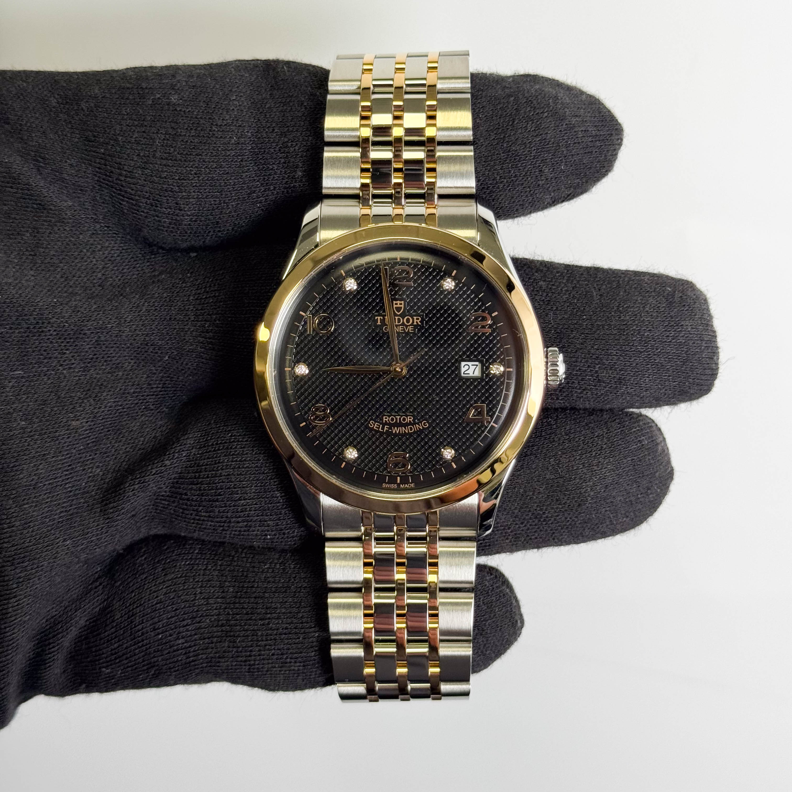 Tudor 1926 41mm Black Dial Watch Ref# 91651